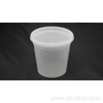 24oz Disposable Soup Bowl with Lids